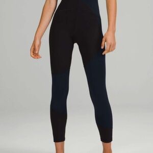 Lululemon Nulu Colorblock high rise tight size 10